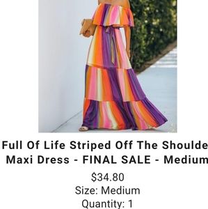 Vinnie Louise colorful maxi dress
